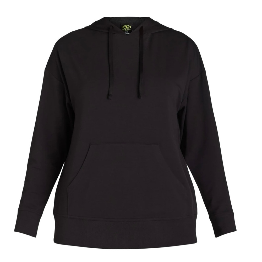 Athletic Works Women's French Terry Hoodie with Long Sleeves